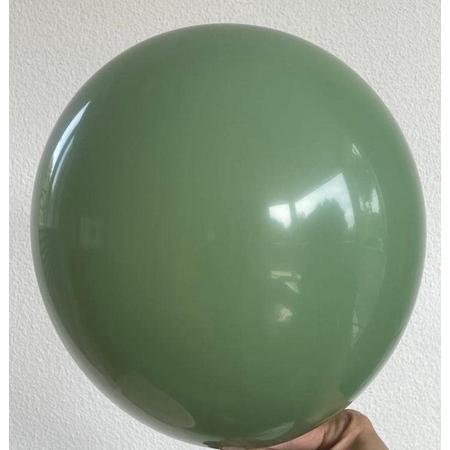 Luna Balunas 50 Stuks Retro Latex Ballonnen Groen Chamapgne Goud Wit | Jungle